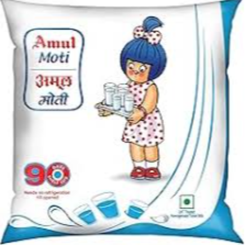 Amul Moti Fresh Toned Milk 450Ml